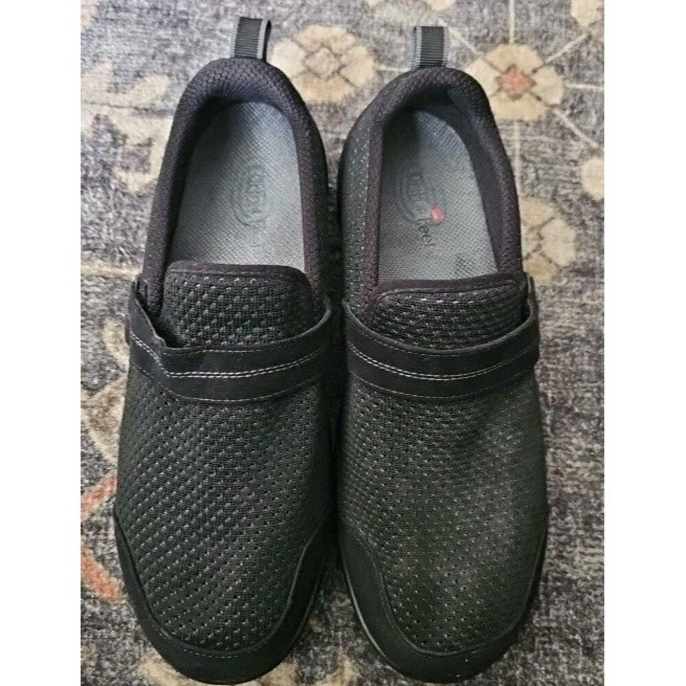 Orthofeet Ortho Feet Women's 821 Quincy Slip On Shoes Black Size 12  D